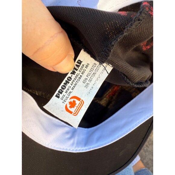 Vintage Snap-On Stapback Hat Black Red NWT Deadstock Promo Wear MWG Canada - Picture 7 of 7